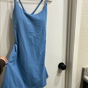 Blue Strappy Dress